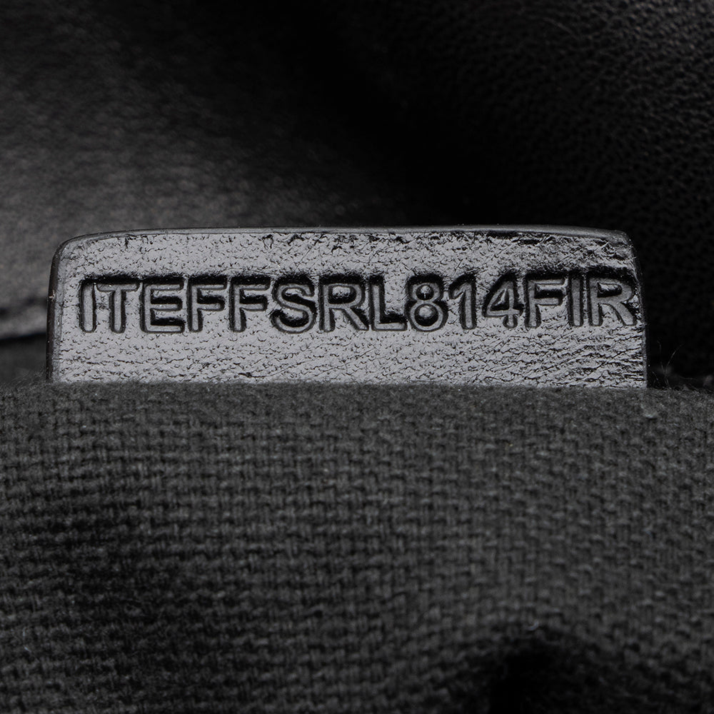 Burberry Prorsum Raffia Leather Whipstitch Satchel (SHF-17845)