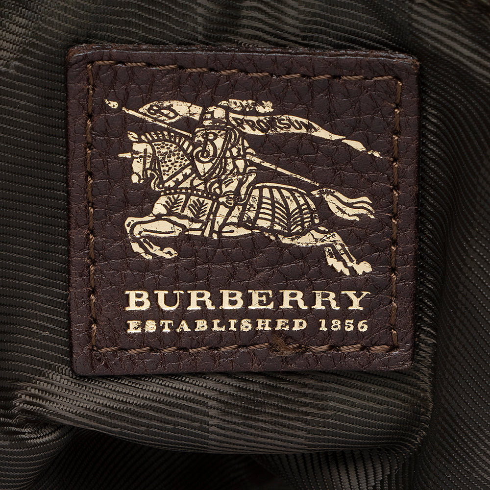 Burberry Quilted House Check Manor Tote - FINAL SALE (SHF-17164)