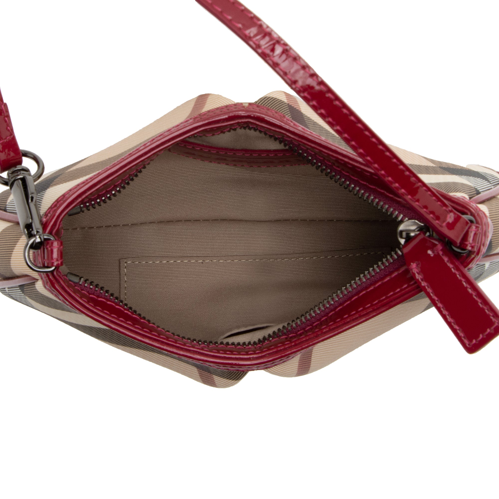 Burberry Super Nova Check Aston Small Shoulder Bag (SHF-23106)