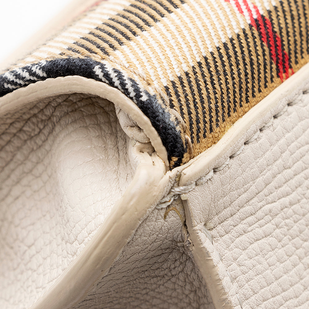 Burberry Vintage Check Macken Baby Crossbody Bag (SHF-19698)