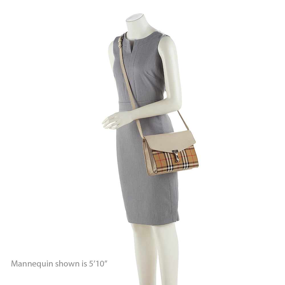 Burberry Vintage Check Macken Baby Crossbody Bag (SHF-19698)