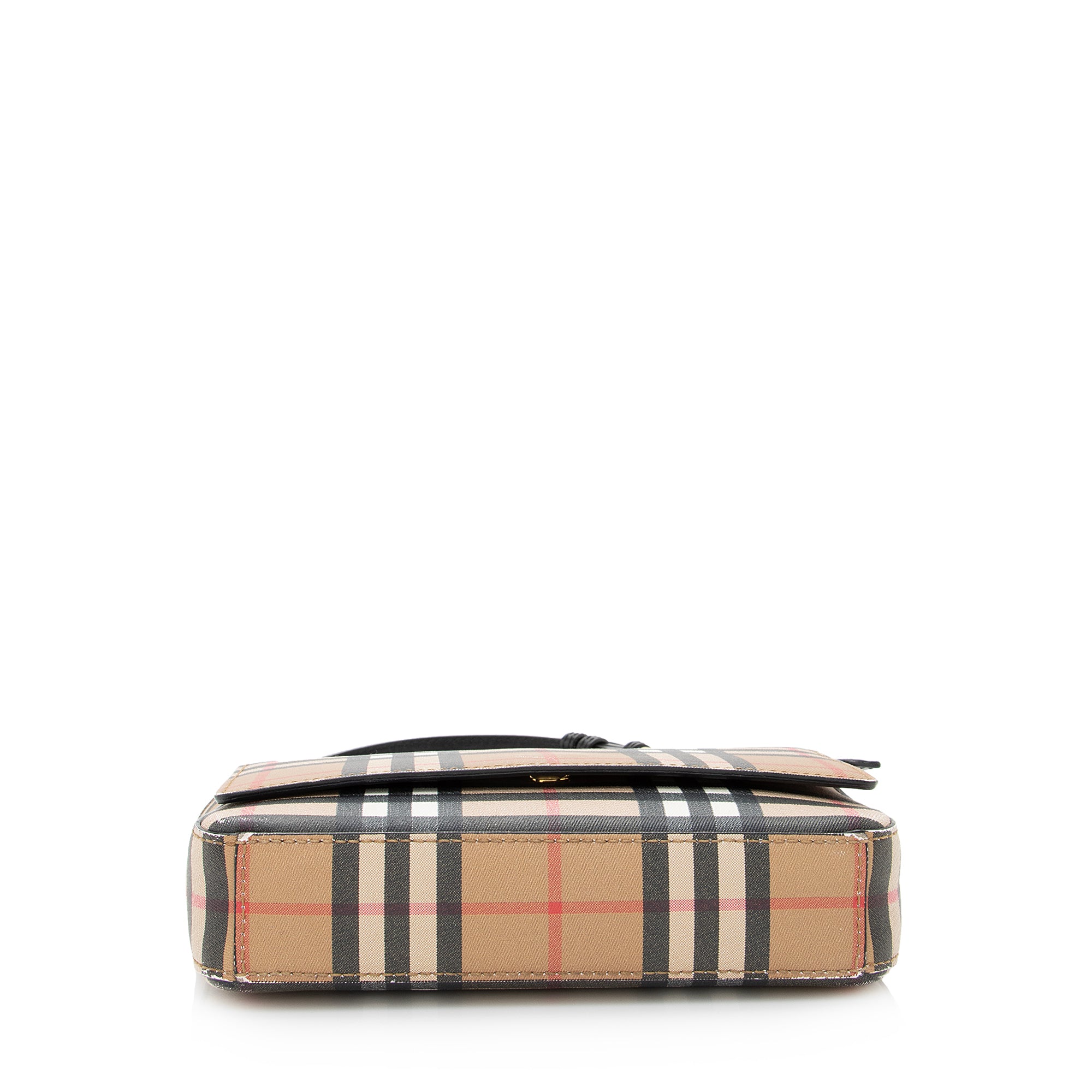 Burberry Vintage Check Wallet with Strap (SHF-22649)