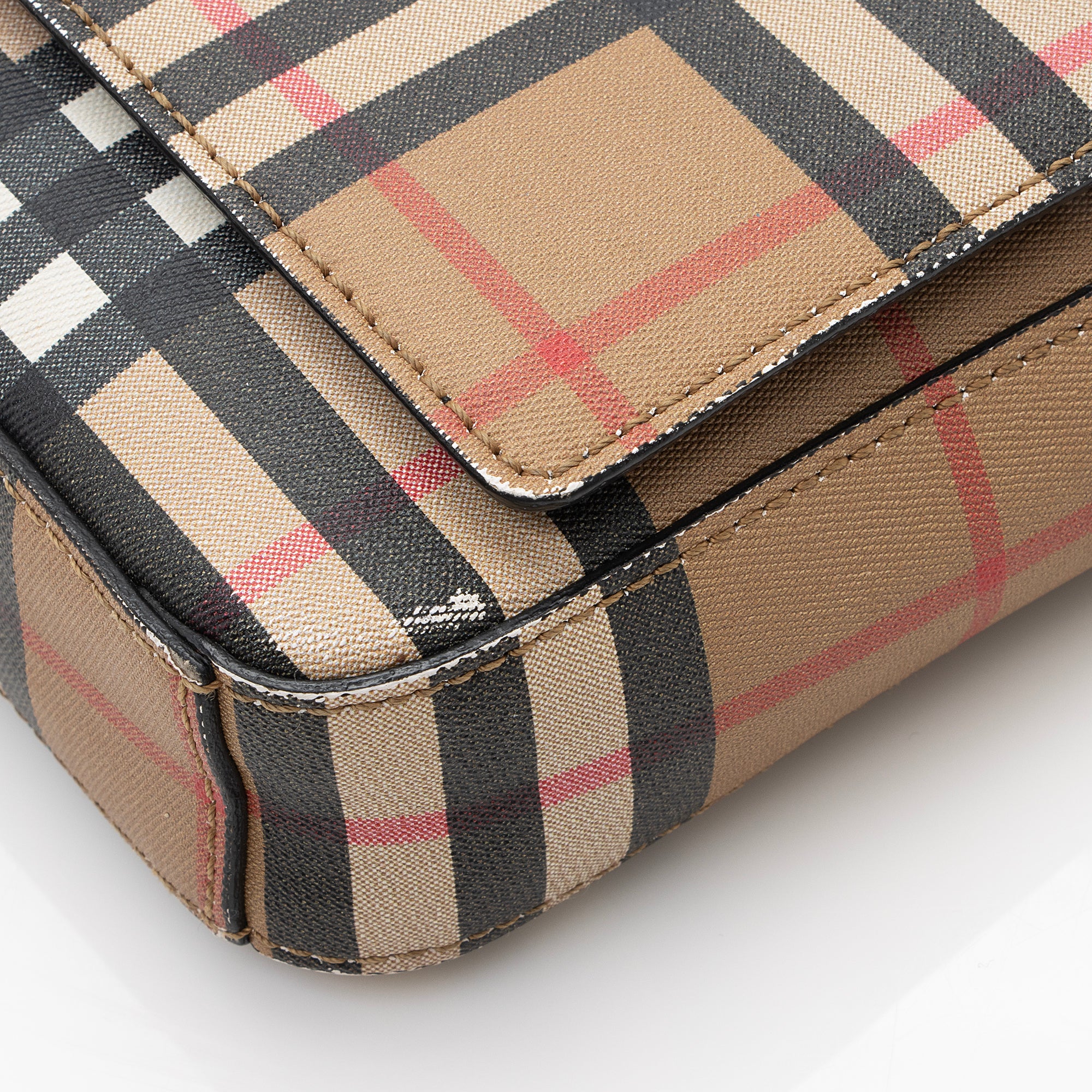 Burberry Vintage Check Wallet with Strap (SHF-22649)