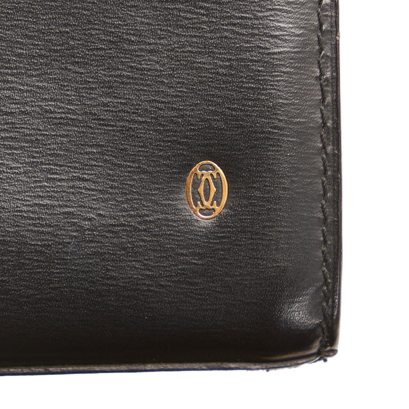 Cartier Leather Clutch Bag (SHG-27379)