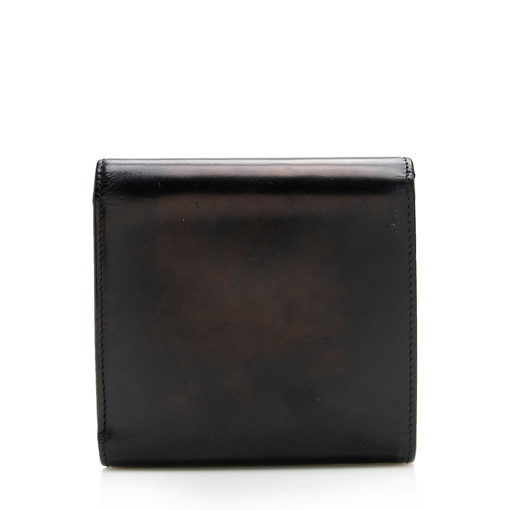 Cartier Leather Love Compact Wallet (SHF-17622)