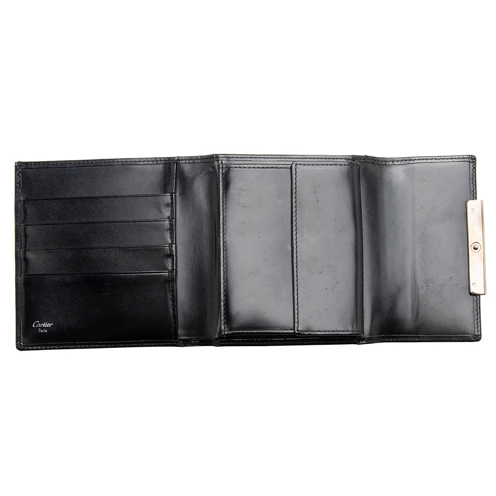 Cartier Leather Love Compact Wallet (SHF-17622)