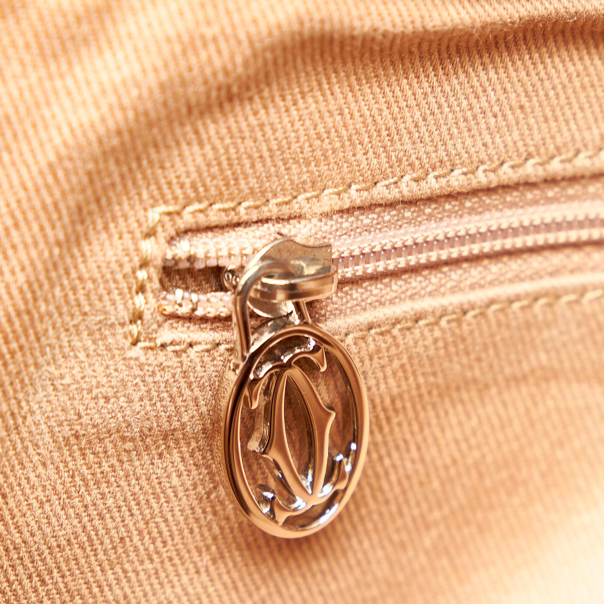 Cartier Marcello de Cartier Leather Crossbody Bag (SHG-24785)