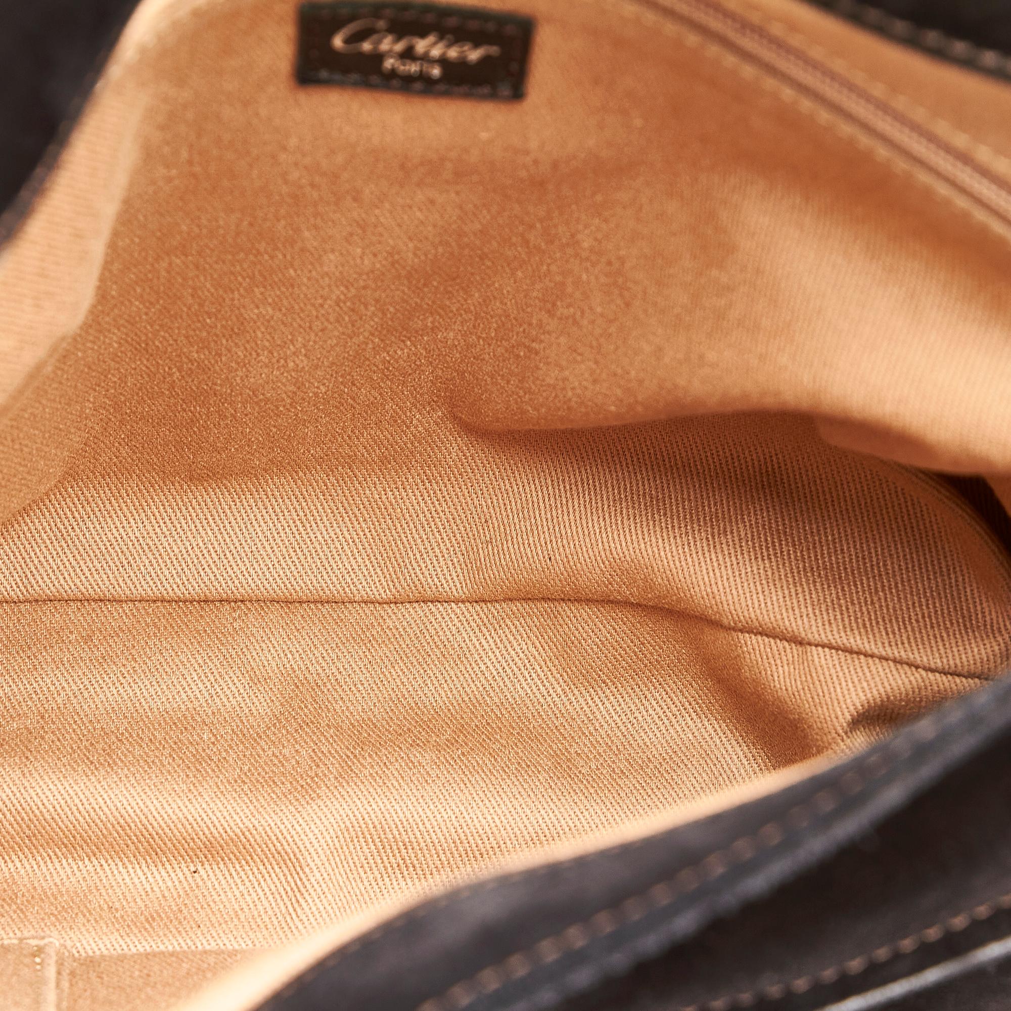 Cartier Marcello de Cartier Leather Crossbody Bag (SHG-24785)