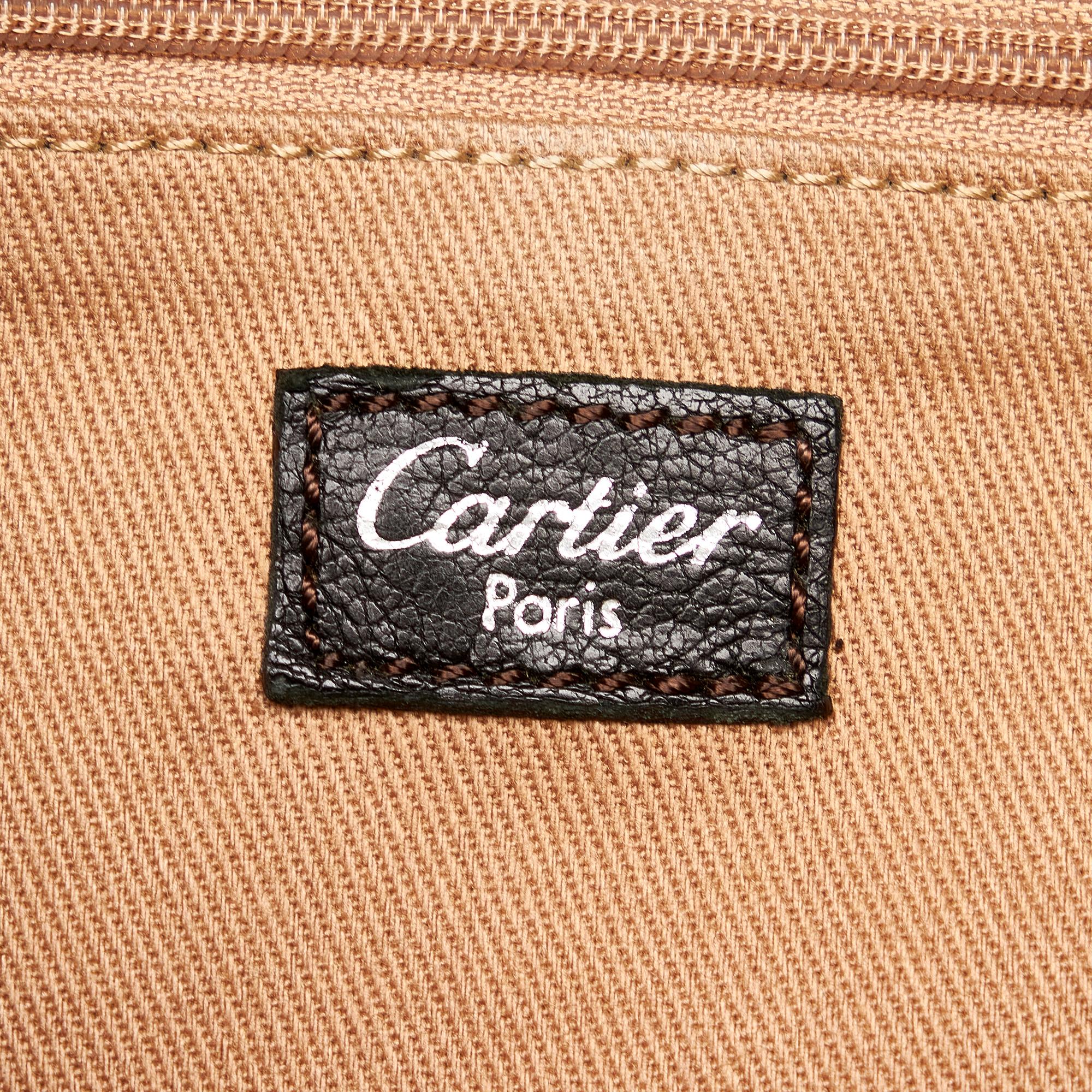 Cartier Marcello de Cartier Leather Crossbody Bag (SHG-24785)