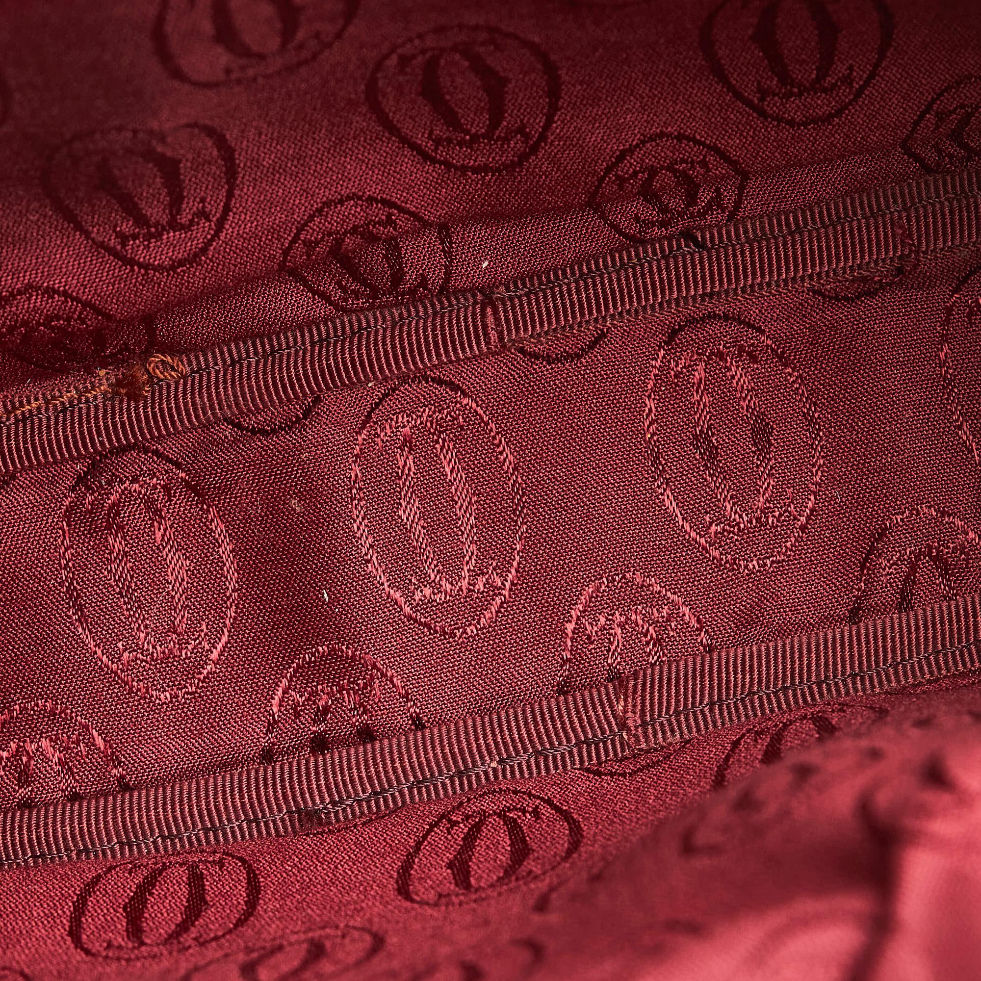 Cartier Must de Cartier Leather Crossbody Bag (SHG-31241)