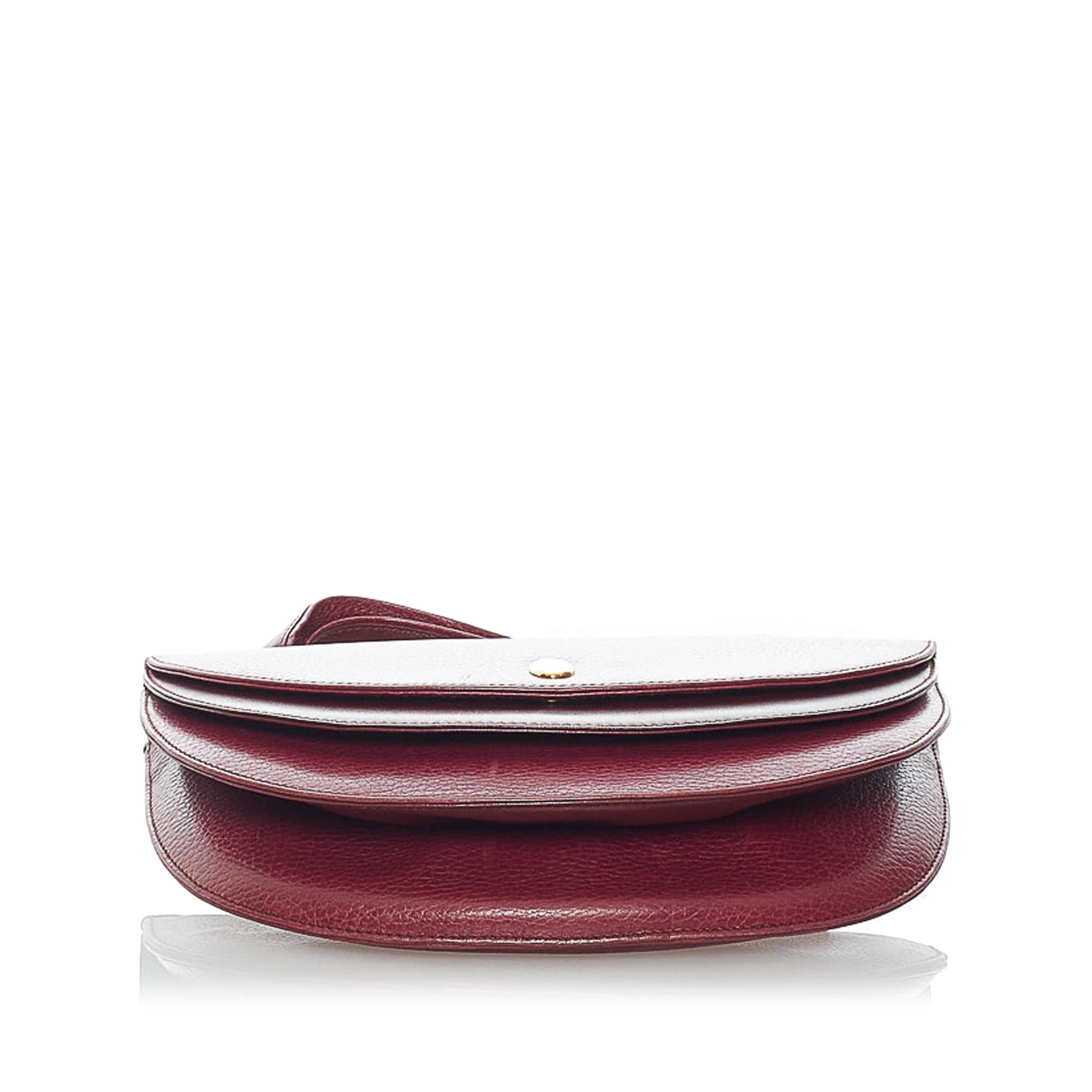 Cartier Must de Cartier Leather Crossbody Bag (SHG-31246)