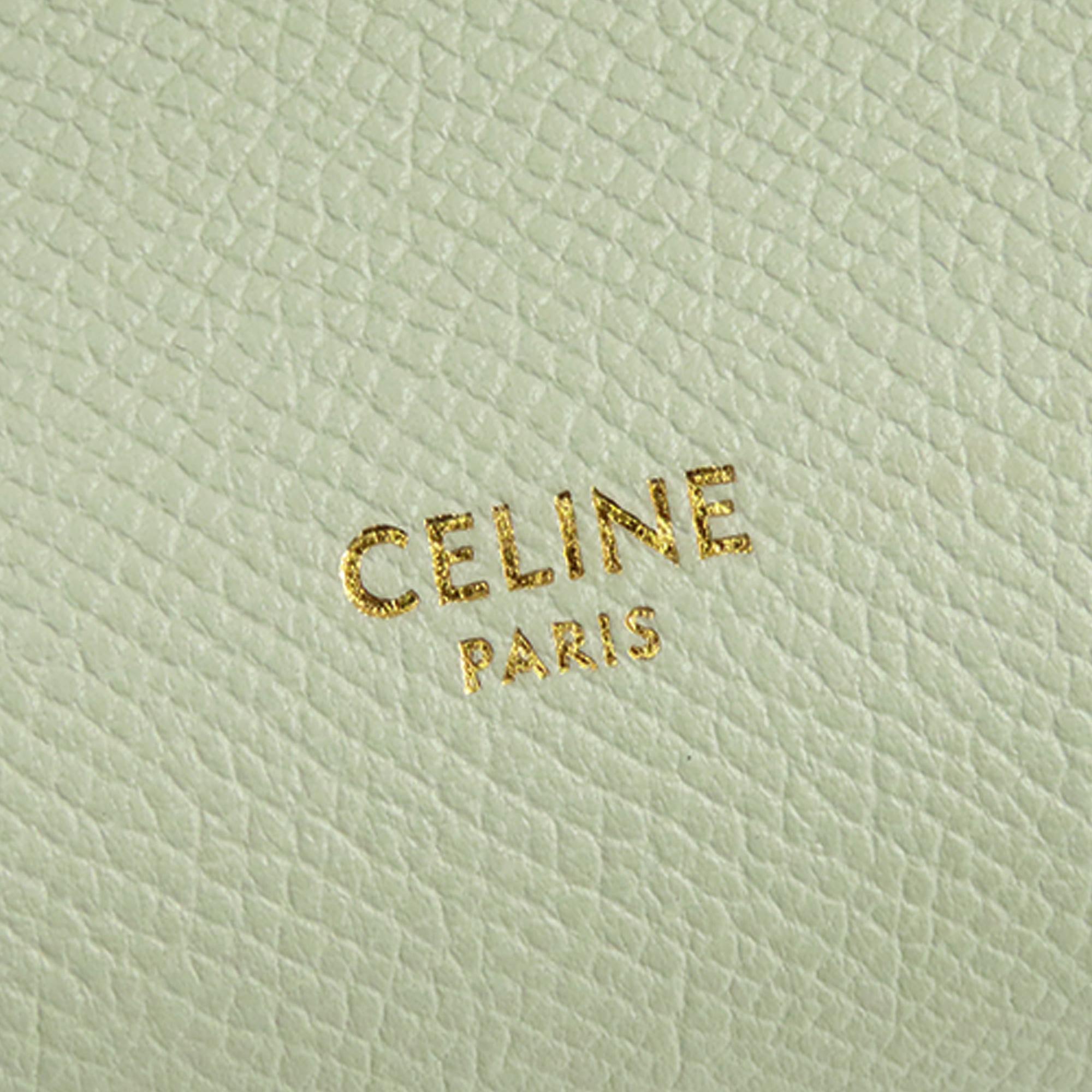 Celine Belt Leather Satchel (SHG-lrlBRV)