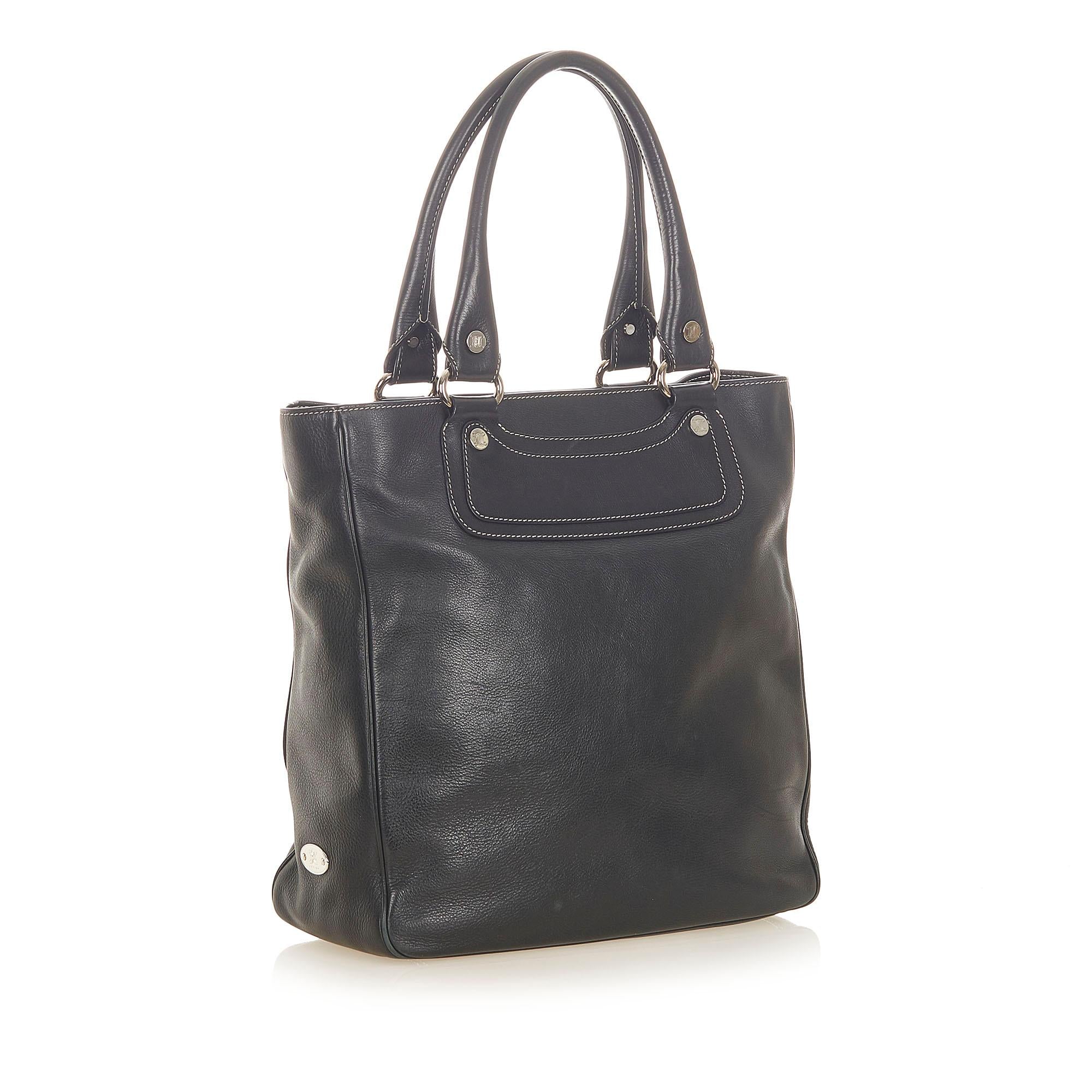 Celine Boogie Leather Tote Bag (SHG-37787)