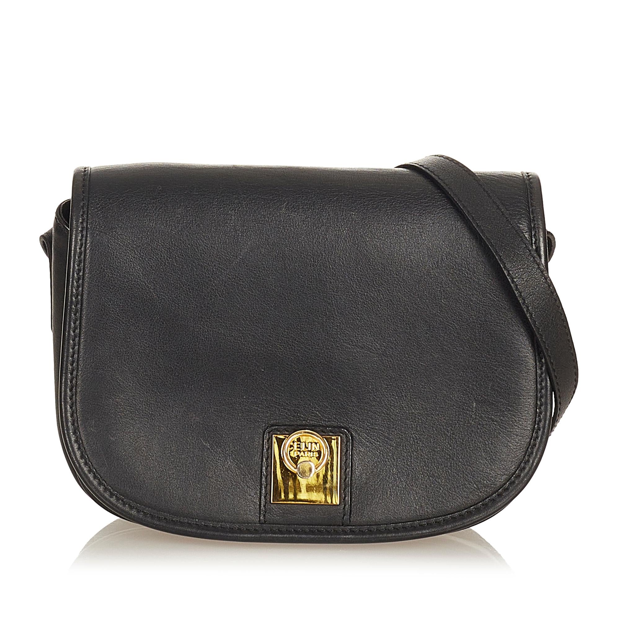 Celine Leather Crossbody Bag (SHG-27056)