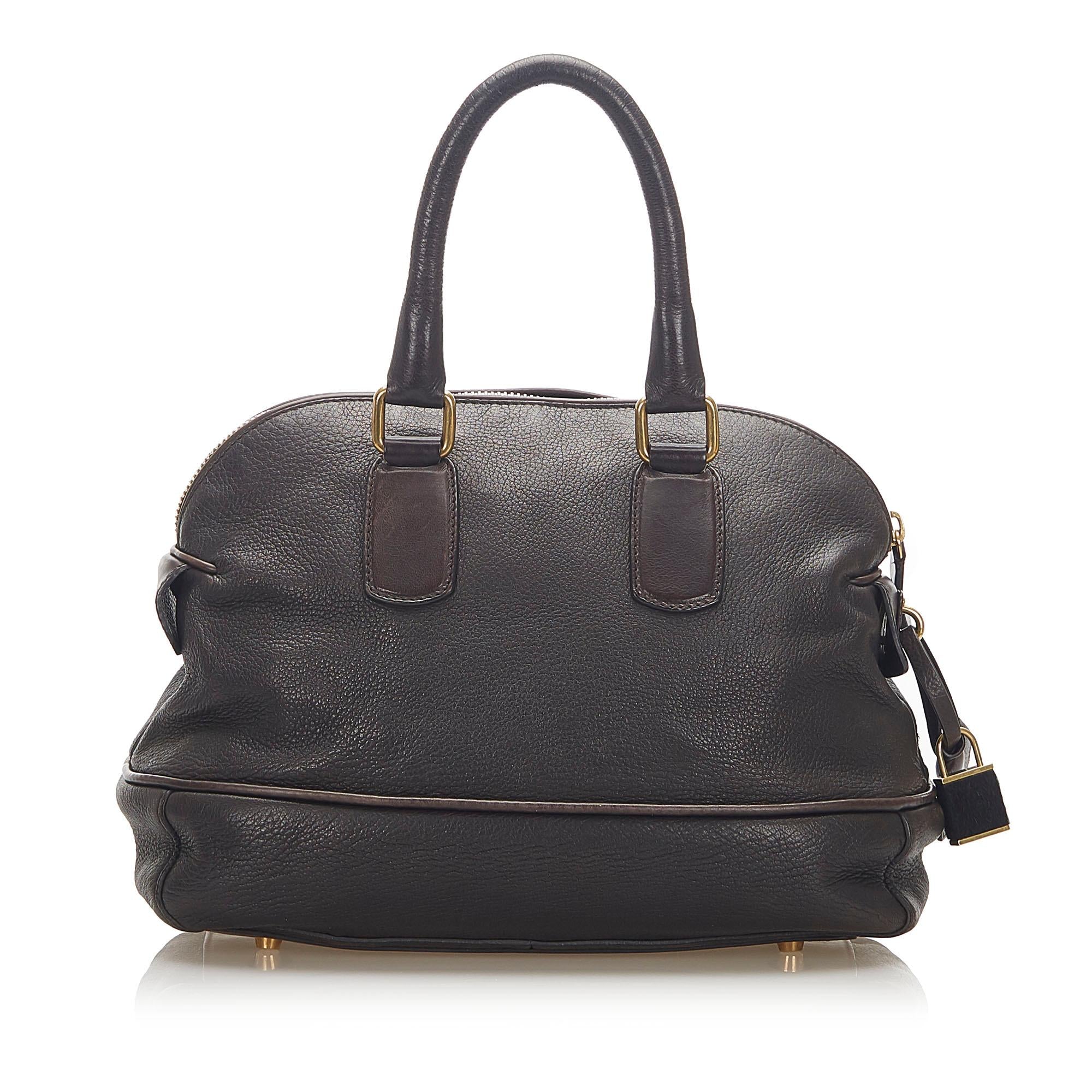 Celine Leather Handbag (SHG-23881)