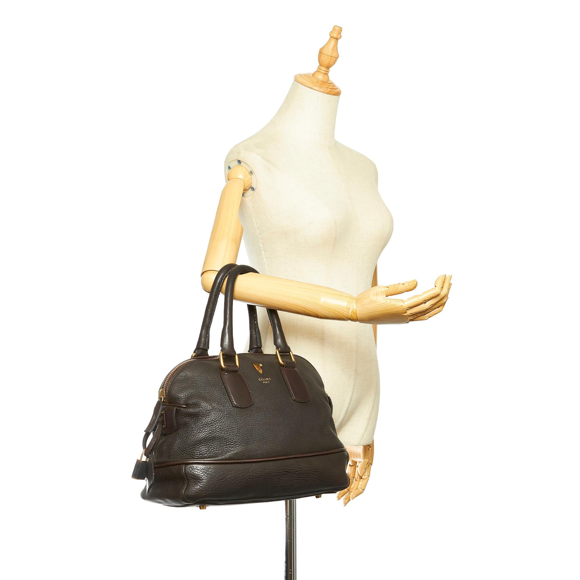 Celine Leather Handbag (SHG-23881)