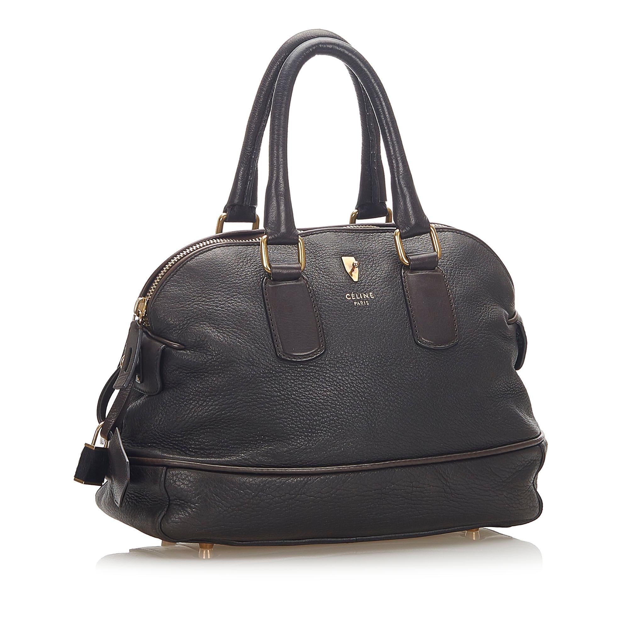 Celine Leather Handbag (SHG-23881)