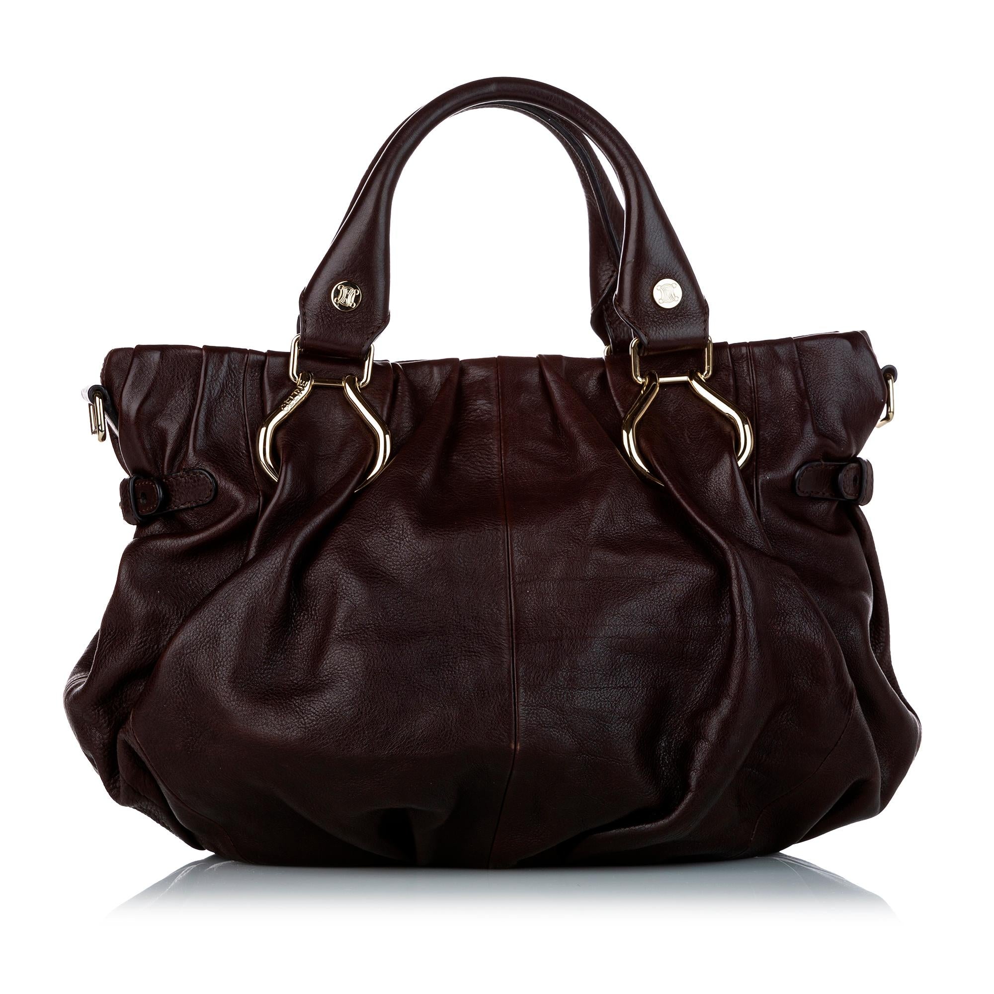 Celine Leather Handbag (SHG-26706)
