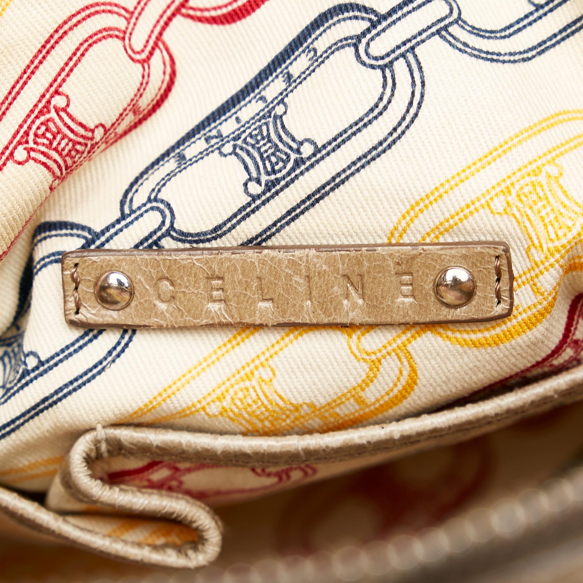 Celine Leather Shoulder Bag (SHG-28433)