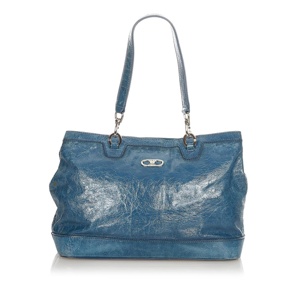 Celine Leather Tote Bag (SHG-23849)