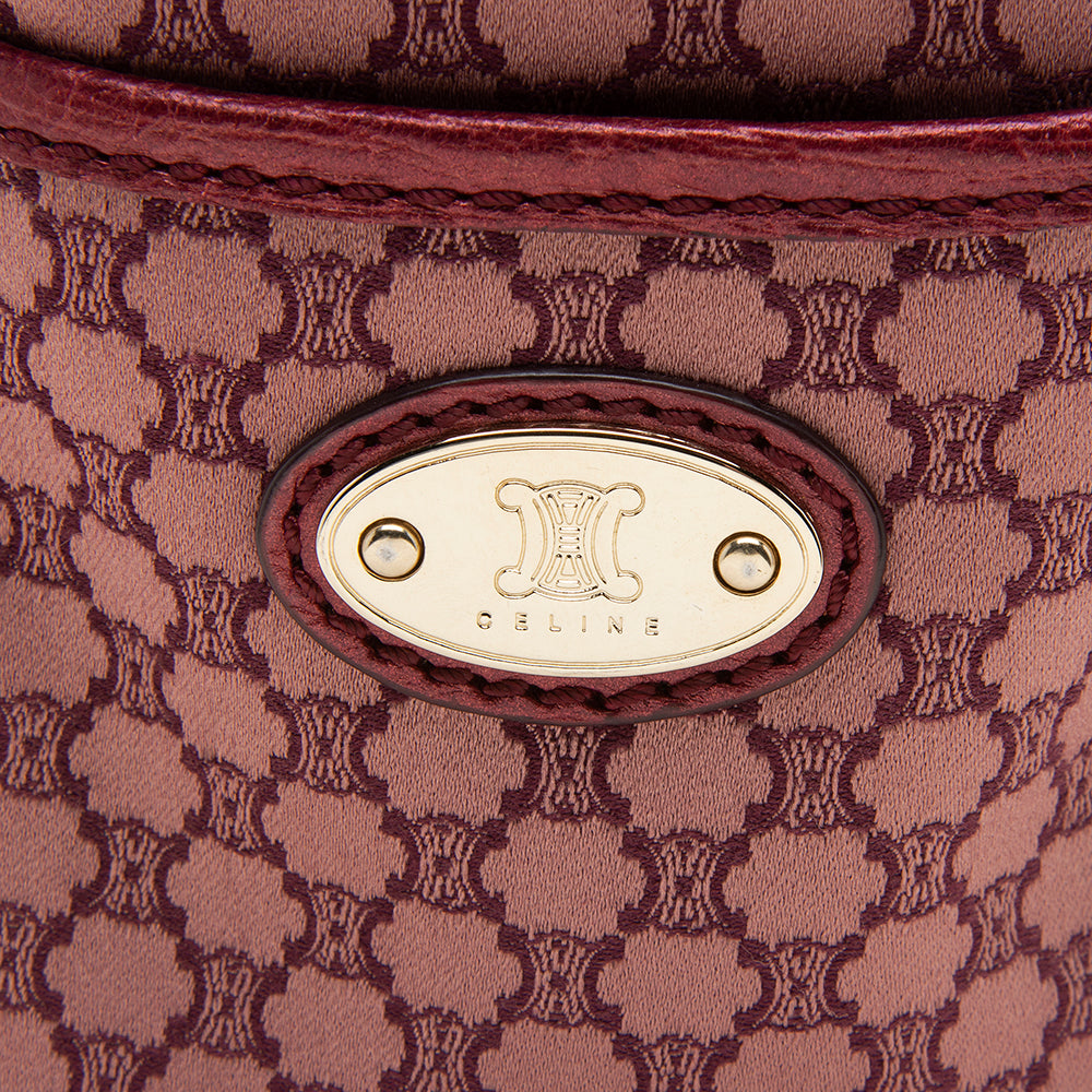 Celine Macadam Canvas Logo Tote (SHF-12781)