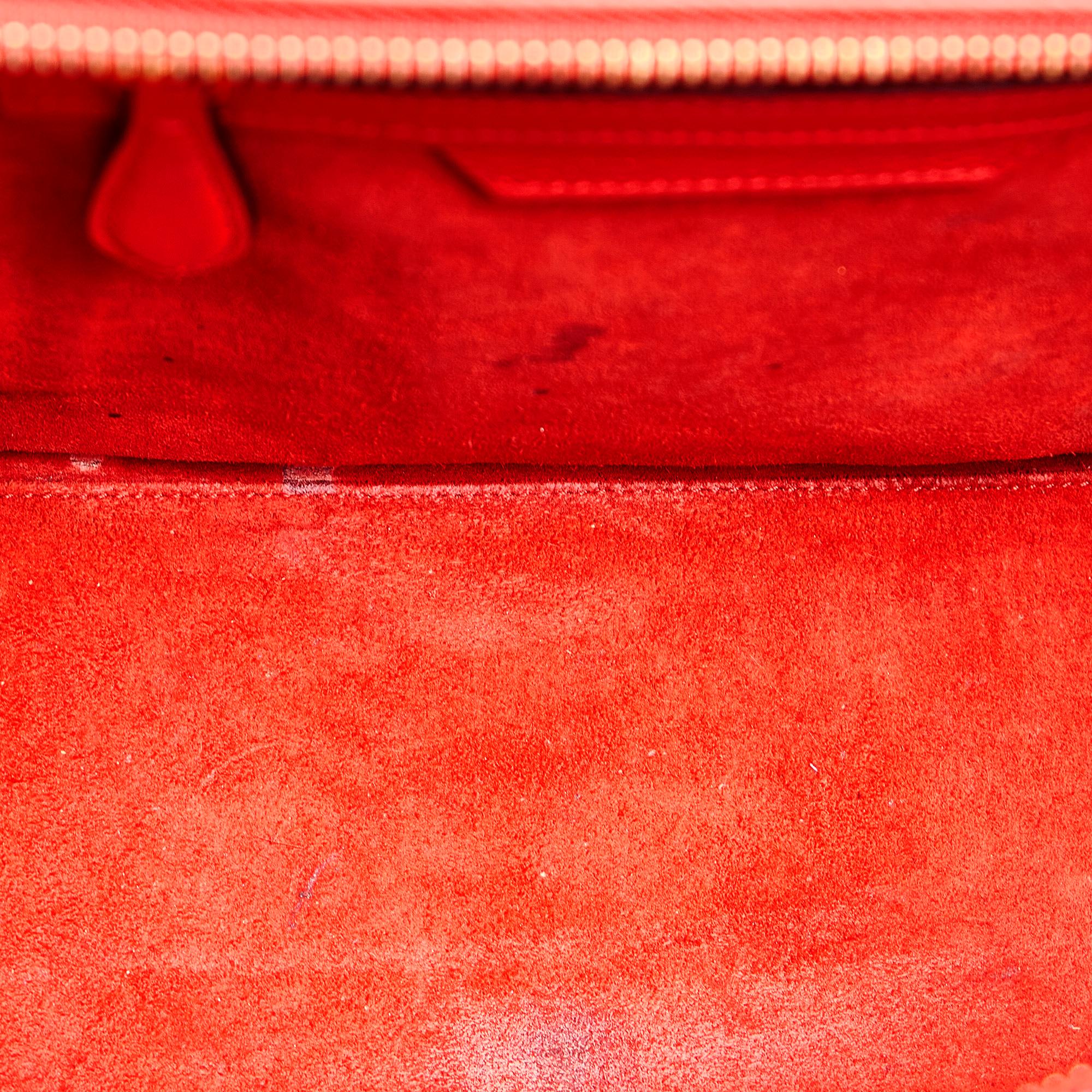 Celine Micro Luggage Leather Handbag (SHG-27191)