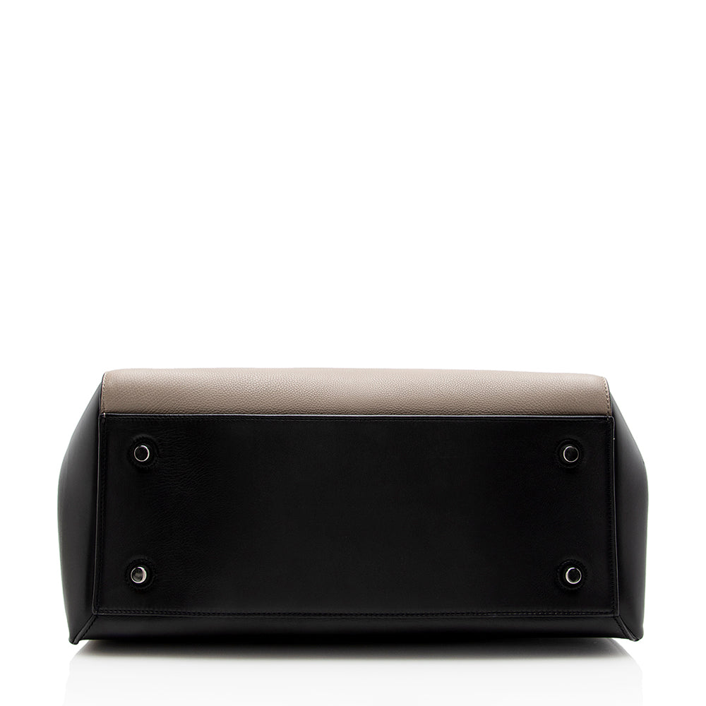 Celine Pebbled Leather Medium Edge Tote (SHF-14514)