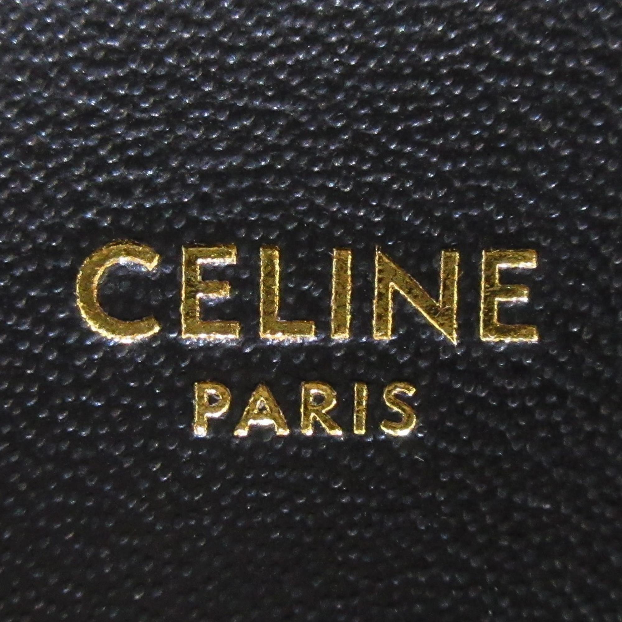 Celine Printed Say C Smooth Shoulder Bag (SHG-35973)
