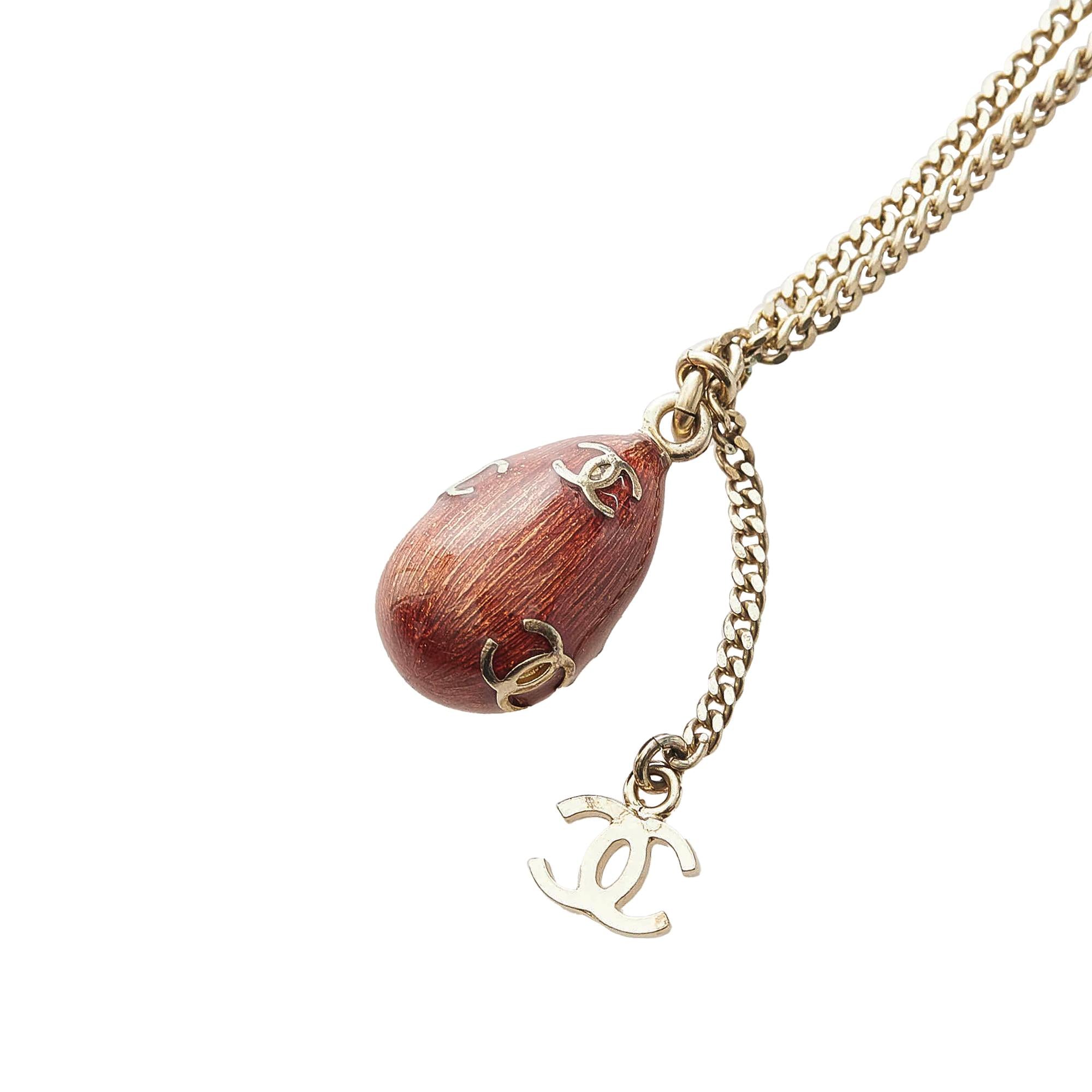 Chanel CC Pendant Necklace (SHG-28279)