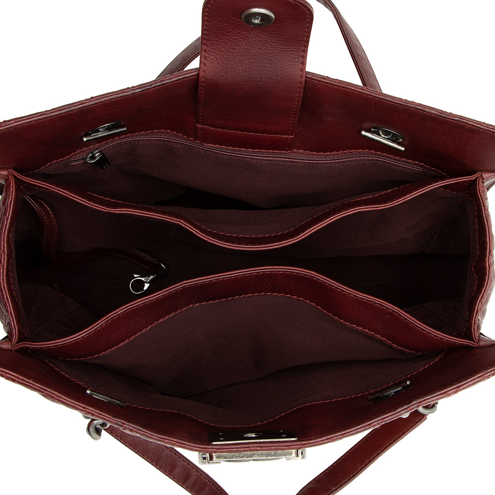 Chanel Calfskin Reverso Boy Shopping Tote (SHF-14060)