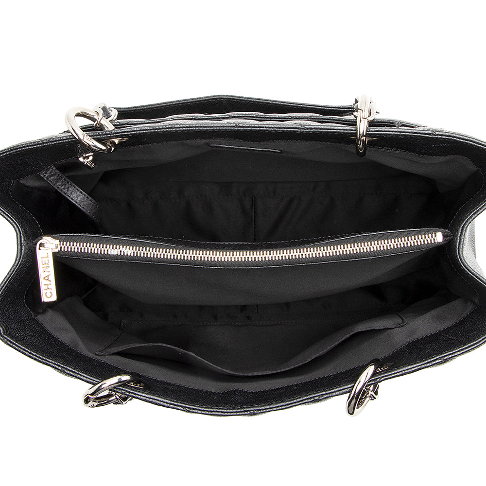 Chanel Caviar Leather Grand Shopping Tote (SHF-21542)