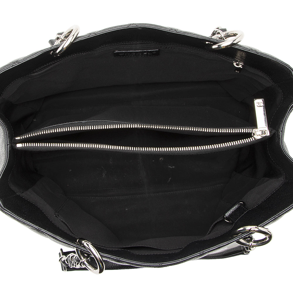 Chanel Caviar Leather Grand Shopping Tote (SHF-21609)