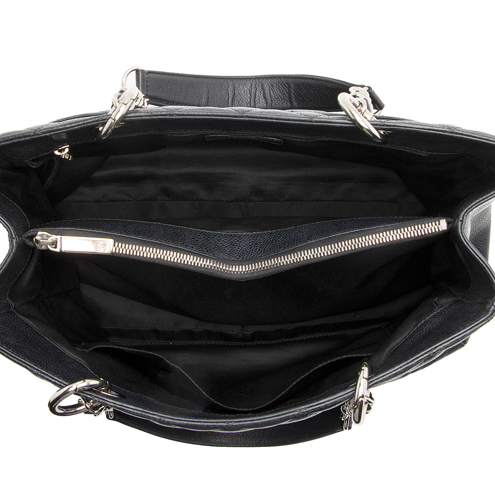Chanel Caviar Leather Grand Shopping Tote (SHF-21543)