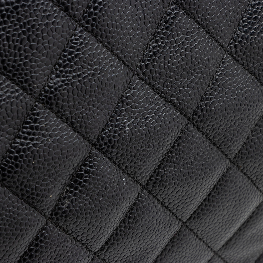 Chanel Caviar Leather Petite Timeless Tote (SHF-17772)
