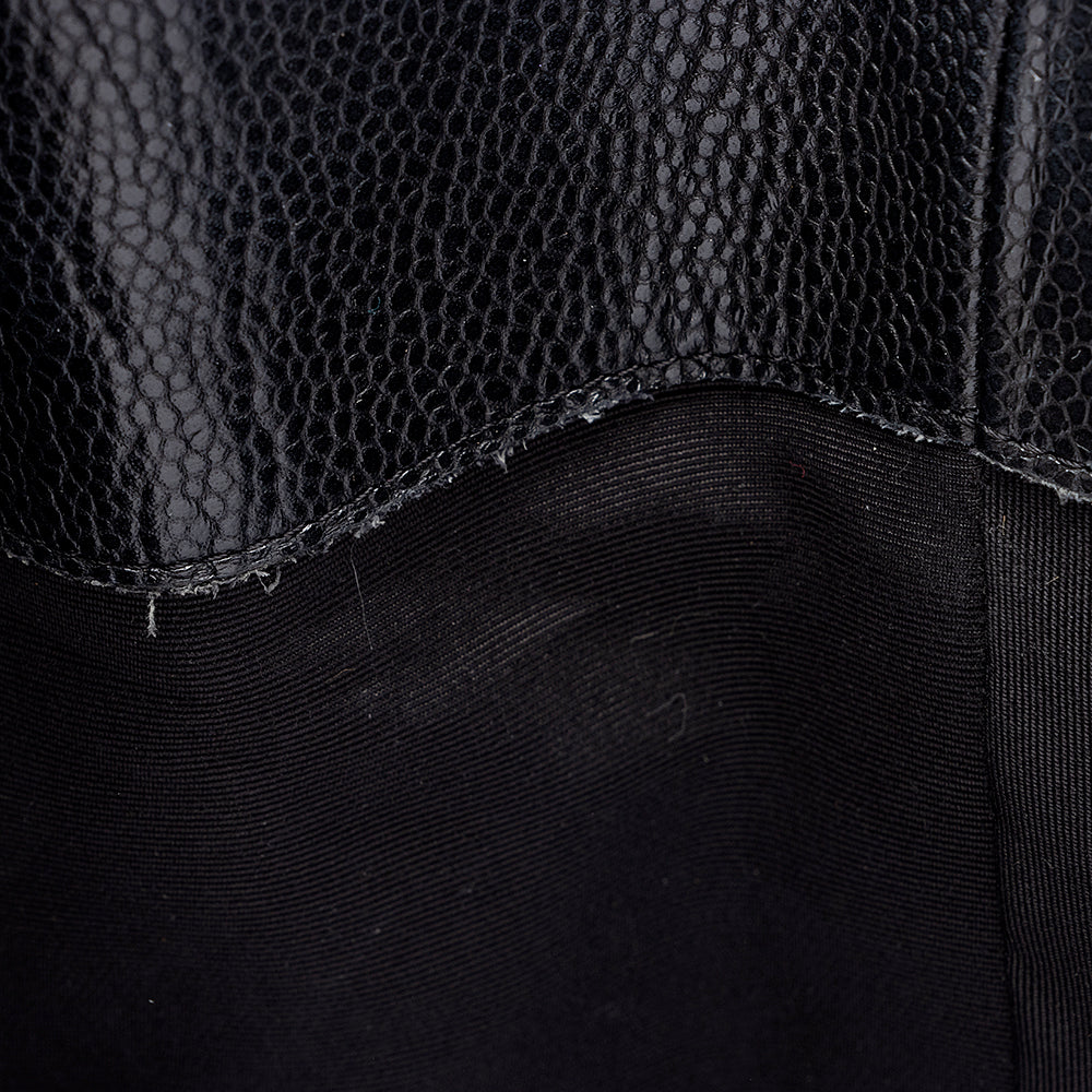 Chanel Caviar Leather Timeless Classic Tote (SHF-15455)