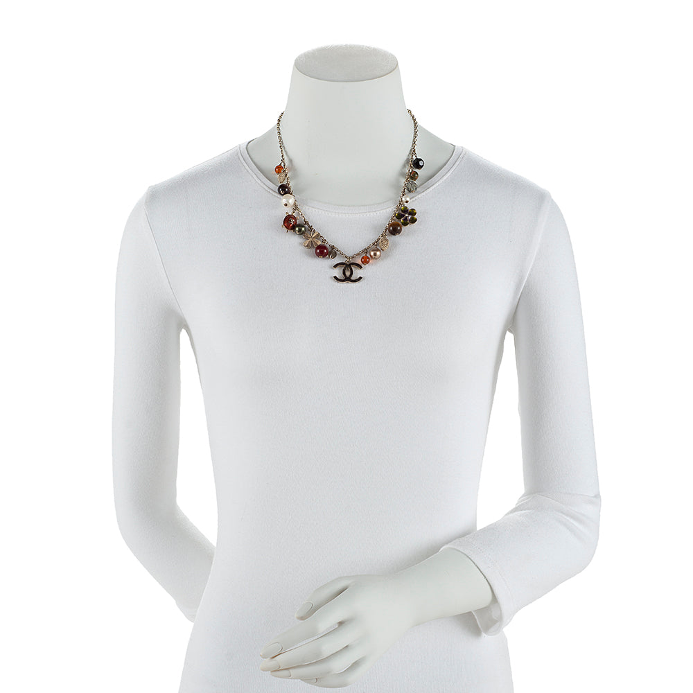 Chanel CC Charm Necklace (SHF-18258)