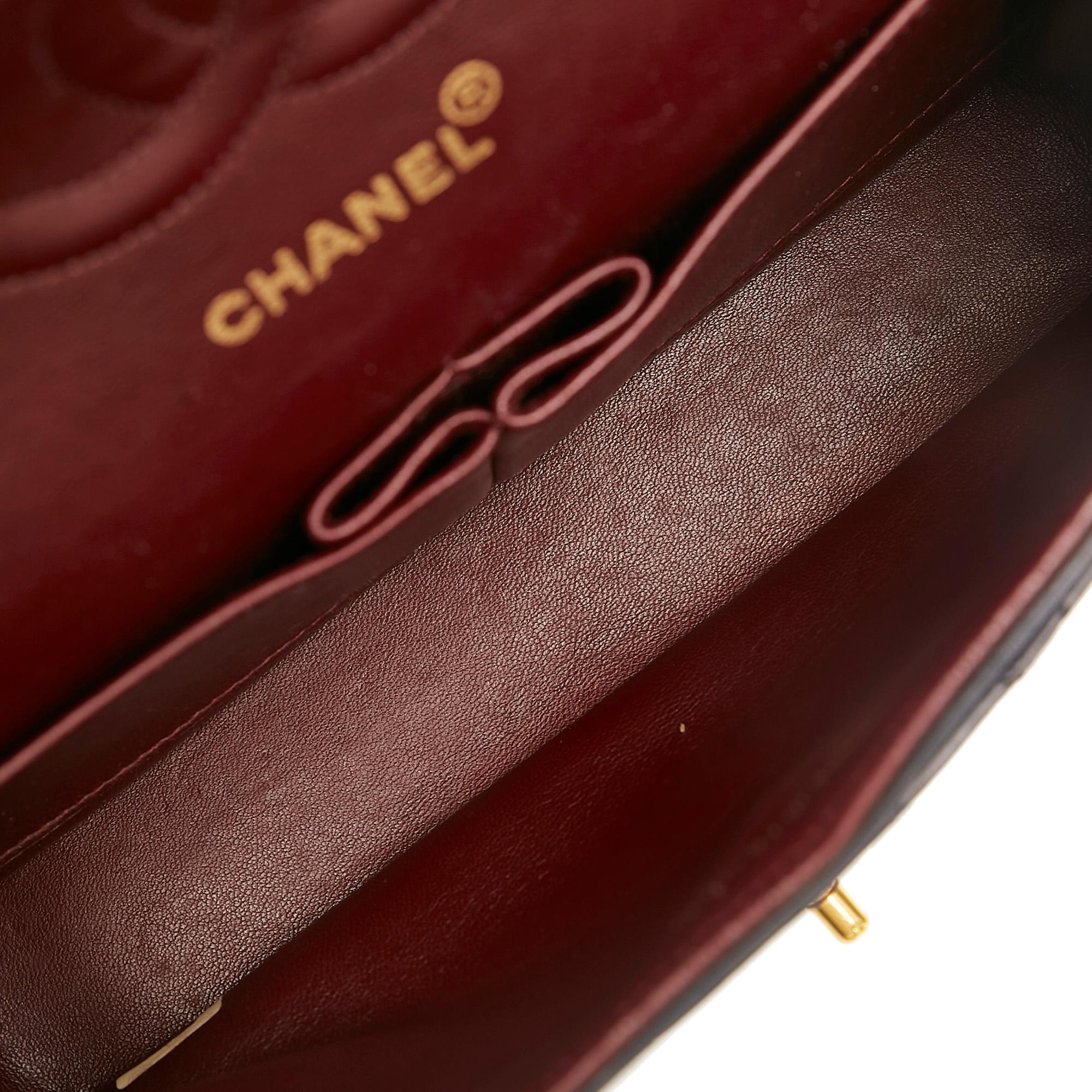 Chanel Classic Medium Lambskin Double Flap Bag (SHG-34612)