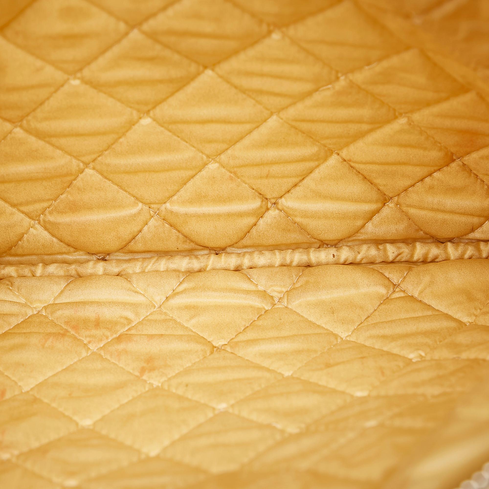 Chanel Deauville O-Case Raffia Clutch Bag (SHG-30795)