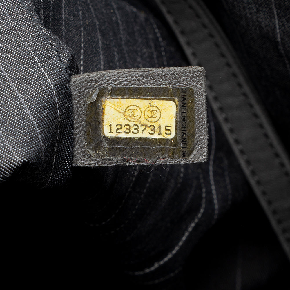 Chanel Glazed Calfskin Portobello Large Tote - FINAL SALE (SHF-16186)