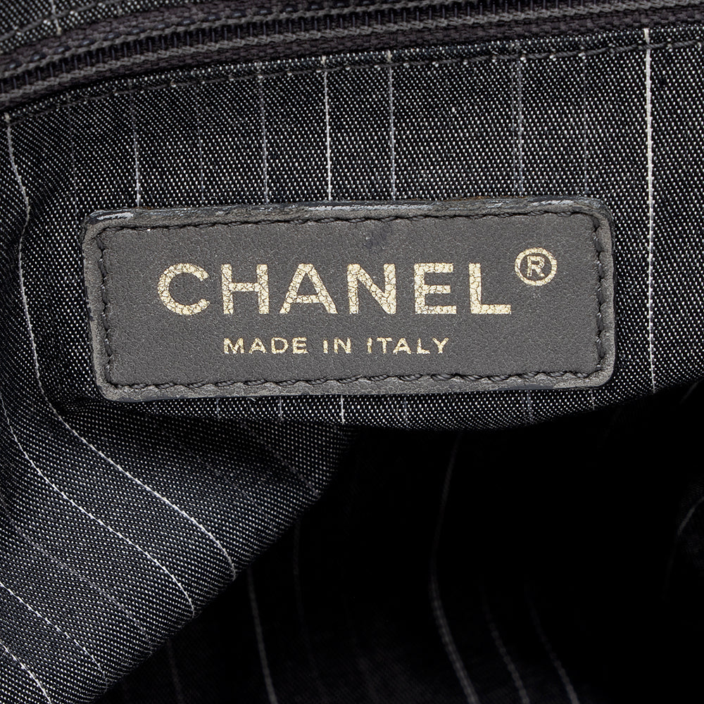 Chanel Glazed Calfskin Portobello Large Tote - FINAL SALE (SHF-16186)