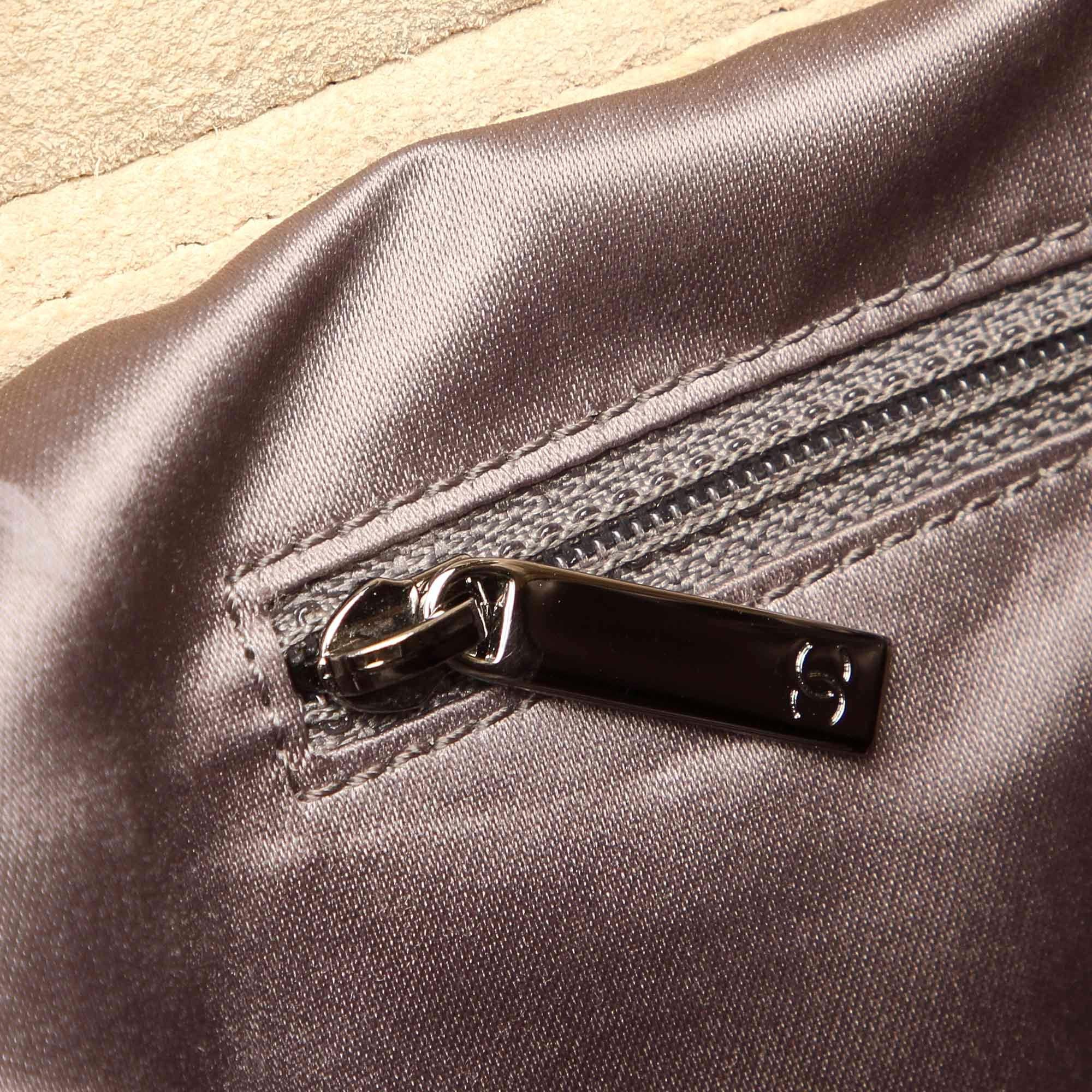 Chanel Glazed Portobello Leather Satchel (SHG-13861)