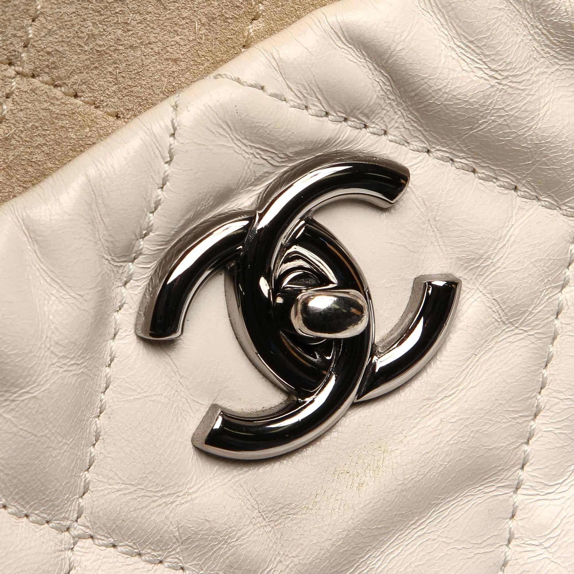 Chanel Glazed Portobello Leather Satchel (SHG-13861)