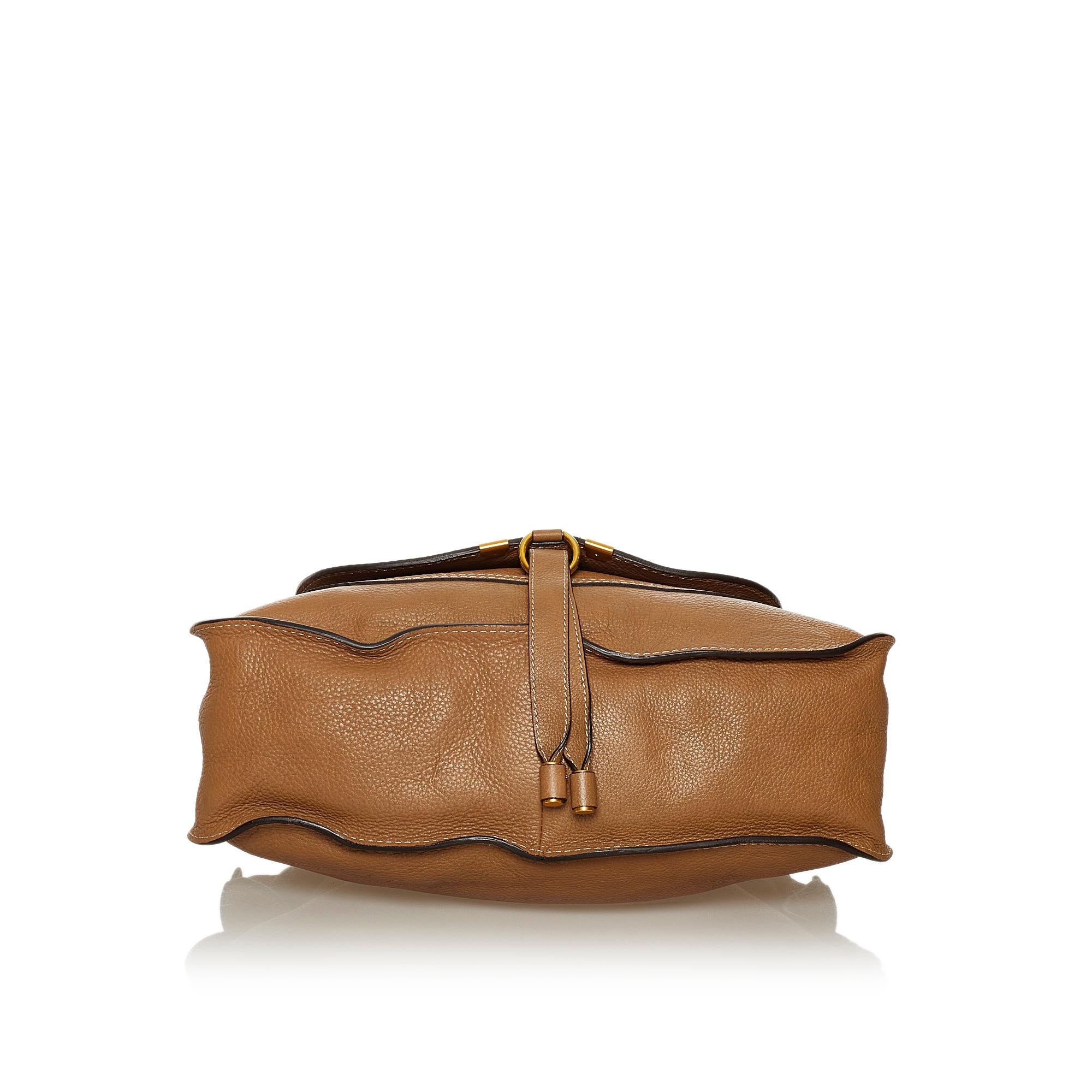 Chloe Marcie Leather Satchel (SHG-28388)