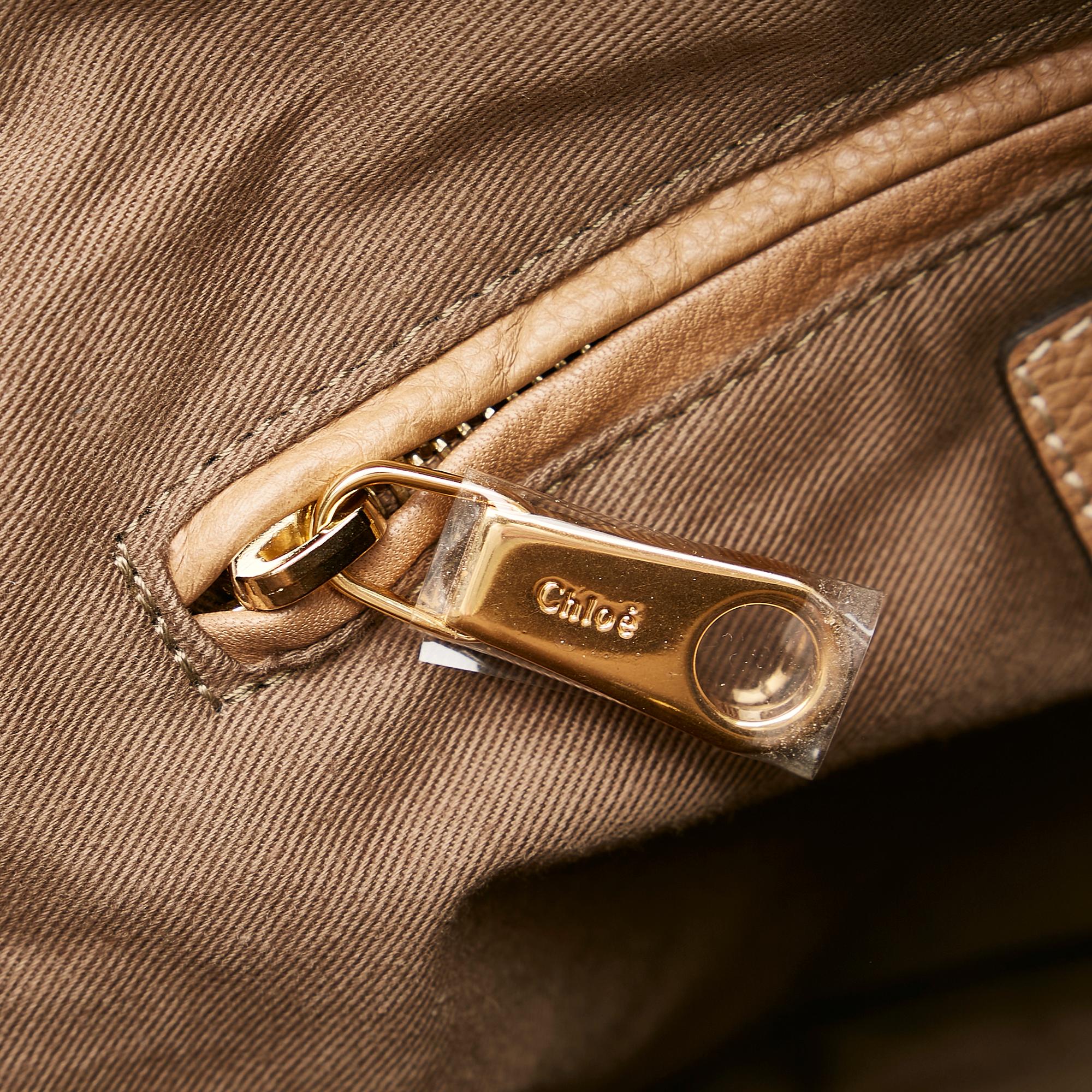 Chloe Marcie Leather Satchel (SHG-28388)