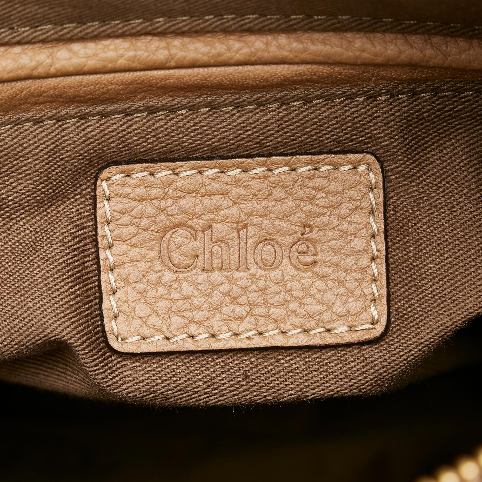 Chloe Marcie Leather Satchel (SHG-28388)