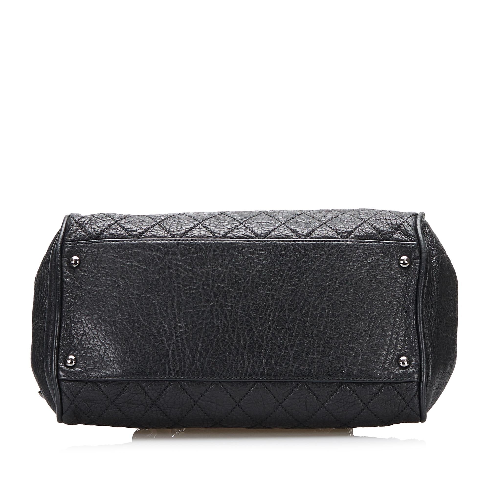 Chanel Matelasse Lady Braid Bowler (SHG-37984)