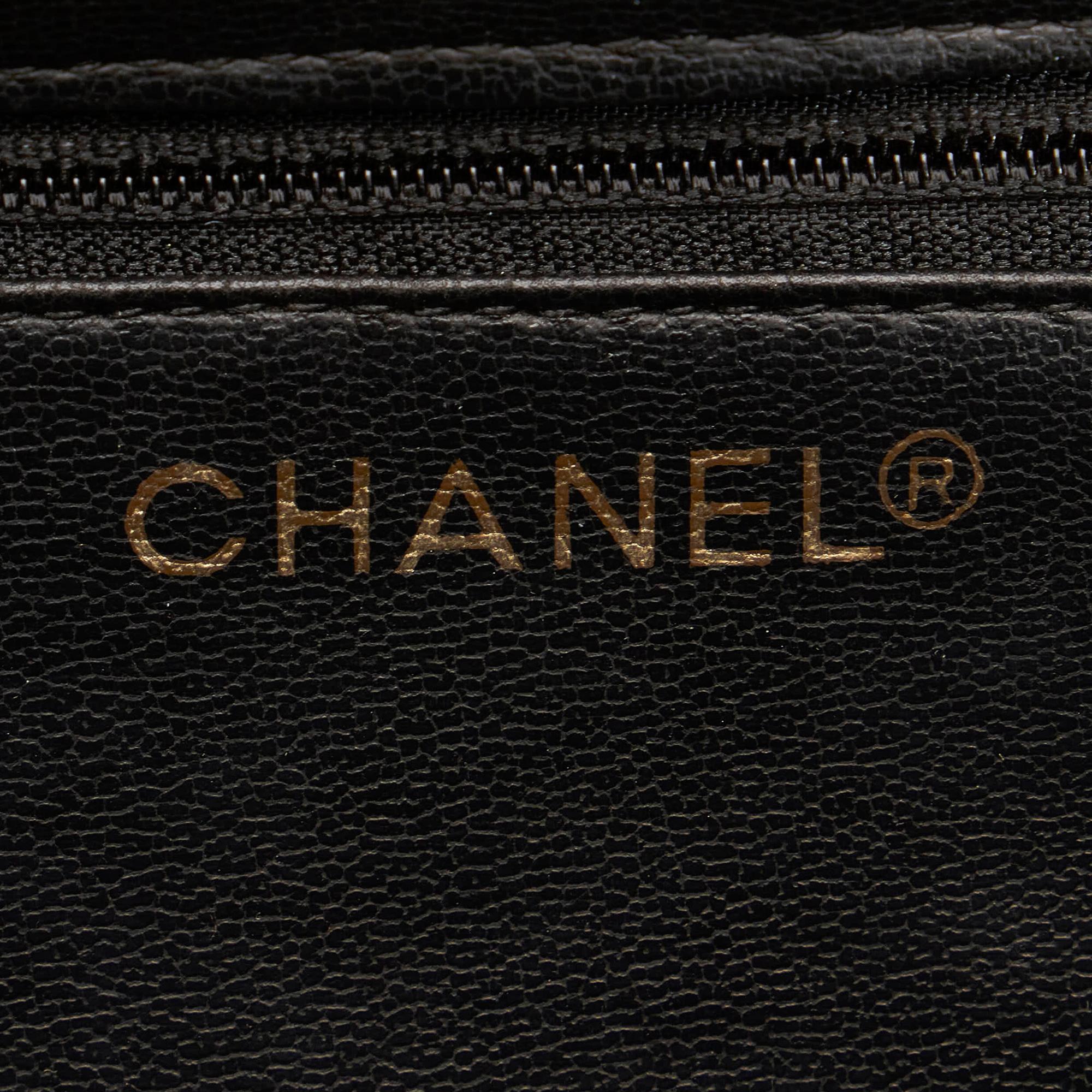 Chanel Matelasse Lambskin Leather Pouch (SHG-29113)