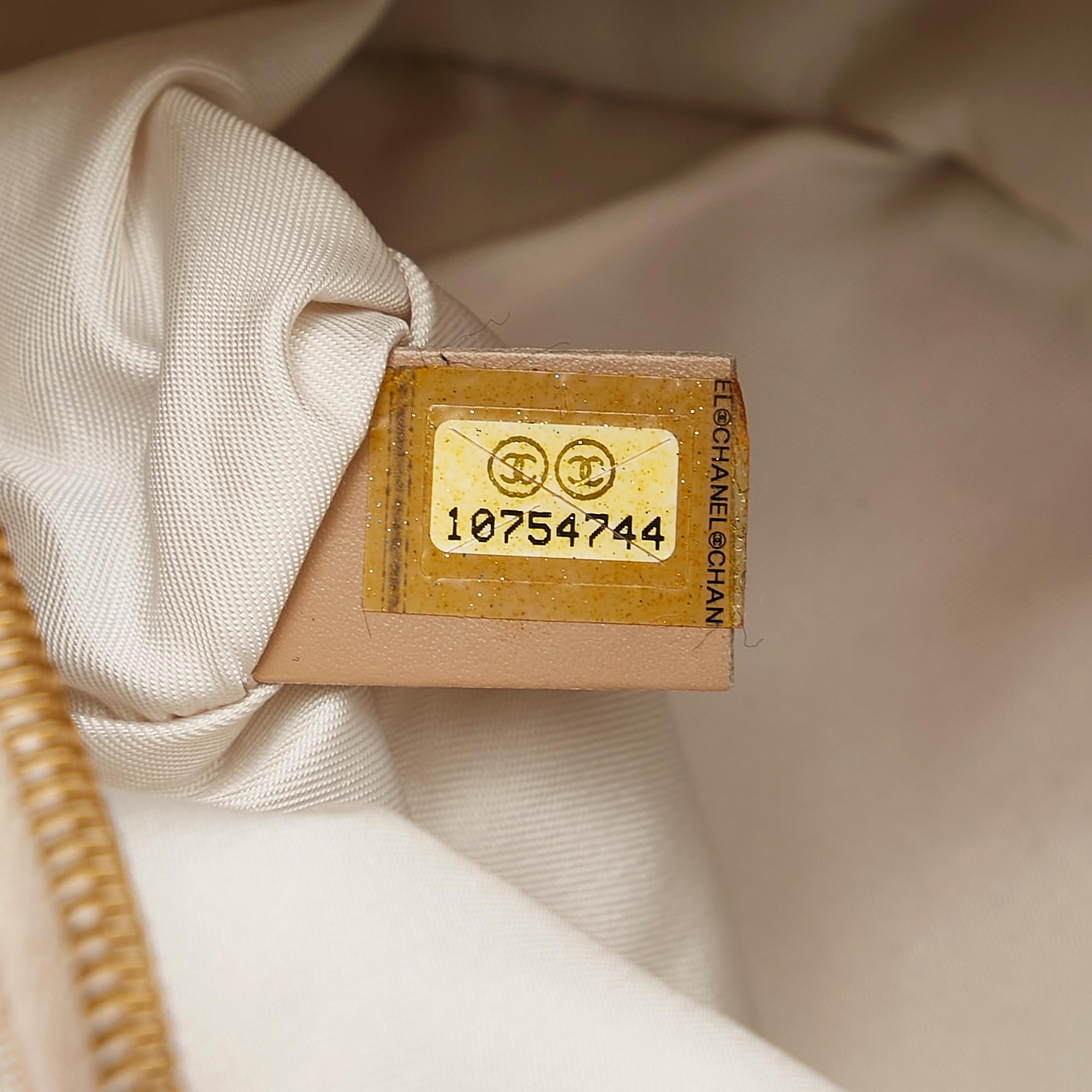 Chanel New Travel Line Canvas Handbag (SHG-27896)