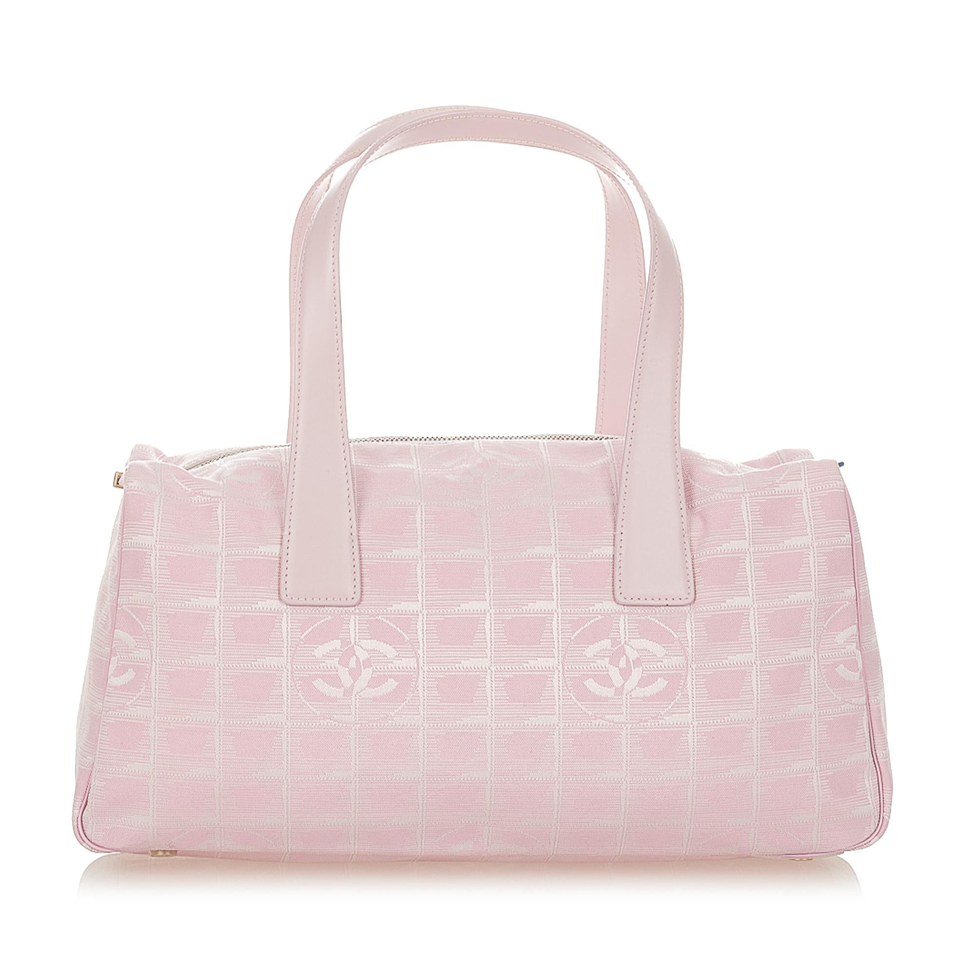 Chanel New Travel Line Nylon Handbag (SHG-26625)