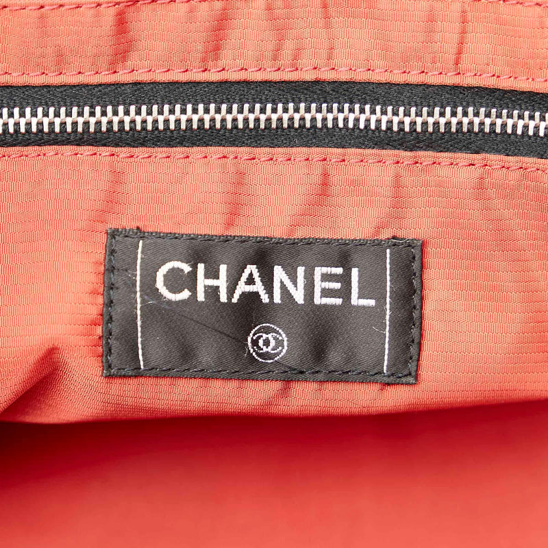 Chanel Old Travel Line Nylon Tote Bag (SHG-23286)